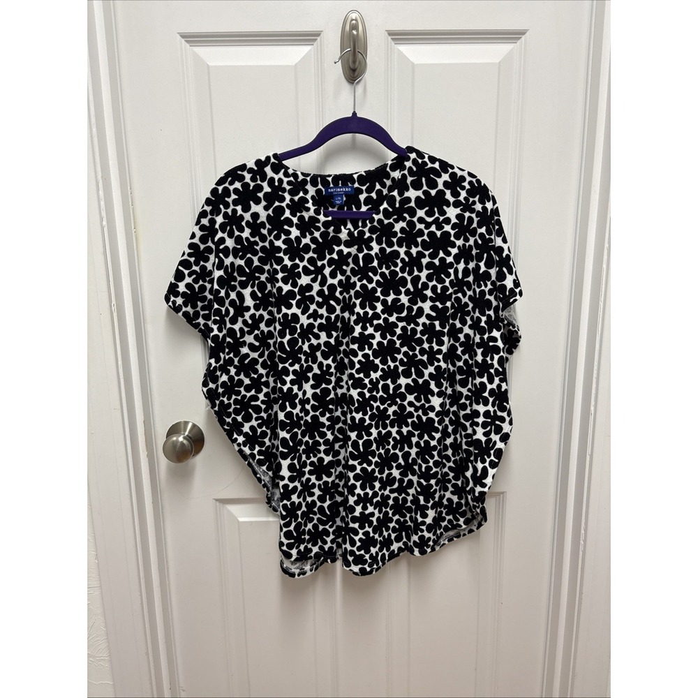 Marimekko for Target Black & White‎ Print Top Size L/XL